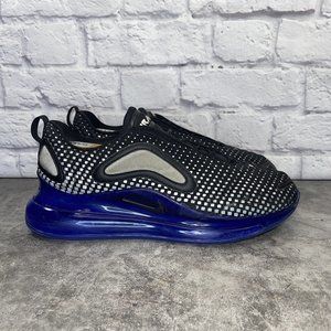Nike Air Max 720 Pixel Gradient AO2924-013 'Black/Racer Blue' Men's Shoes Sz 12